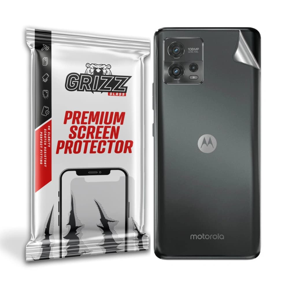 Folie GrizzGlass SatinSkin spate pentru Motorola Moto G72 - 1
