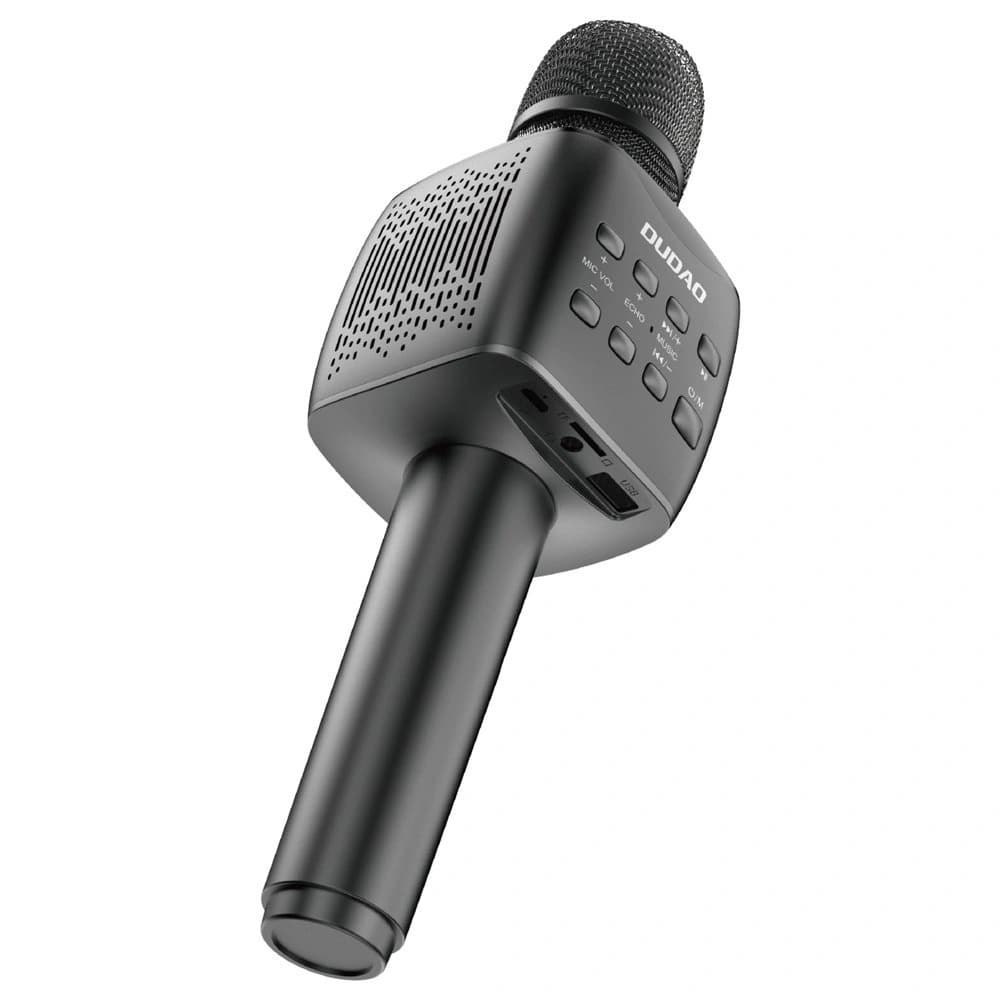Dudao microfon wireless pentru karaoke Bluetooth 5.0 negru (Y16S) - 1