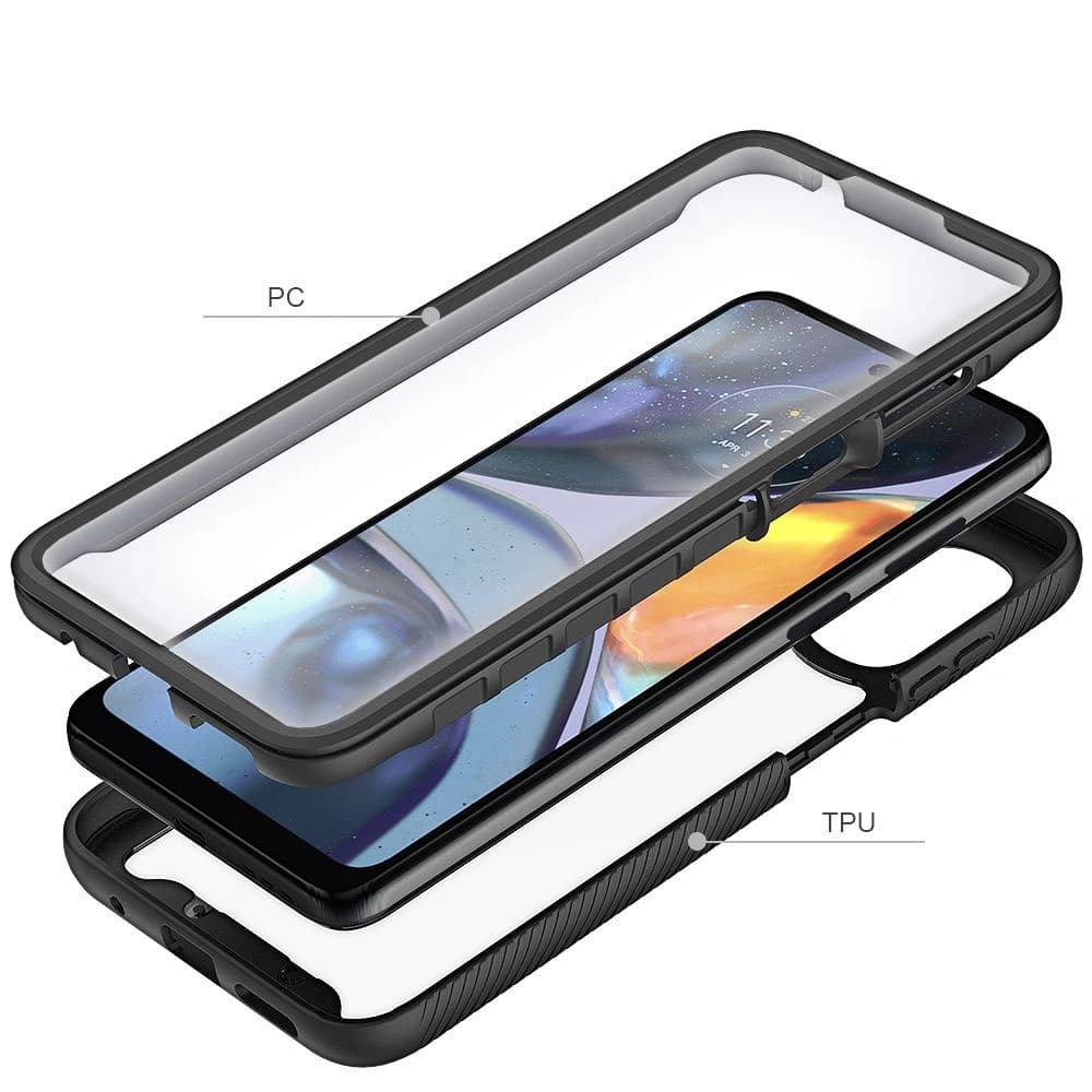 Etui Tech-Protect Defense360 Motorola Moto G22/E32/E32s Negru - 4