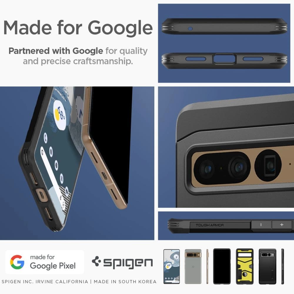 Etui Spigen Tough Armor Google Pixel 7 Pro Fekete - 16