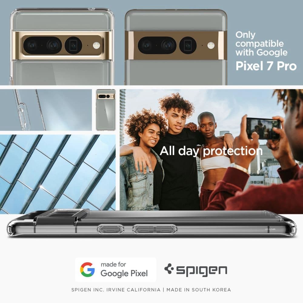 Etui Spigen Ultra Hybrid Google Pixel 7 Pro Átlátszó - 13