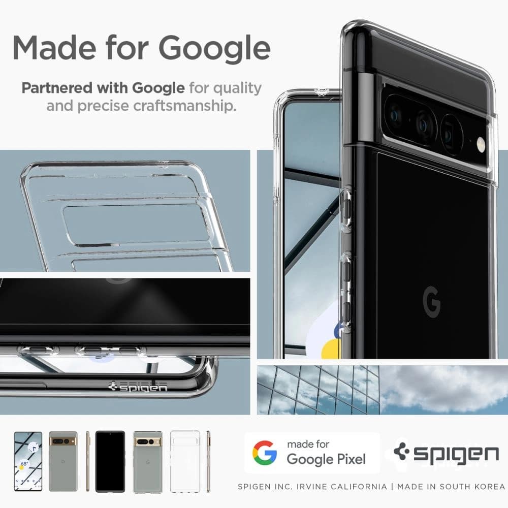 Etui Spigen Ultra Hybrid Google Pixel 7 Pro Átlátszó - 18