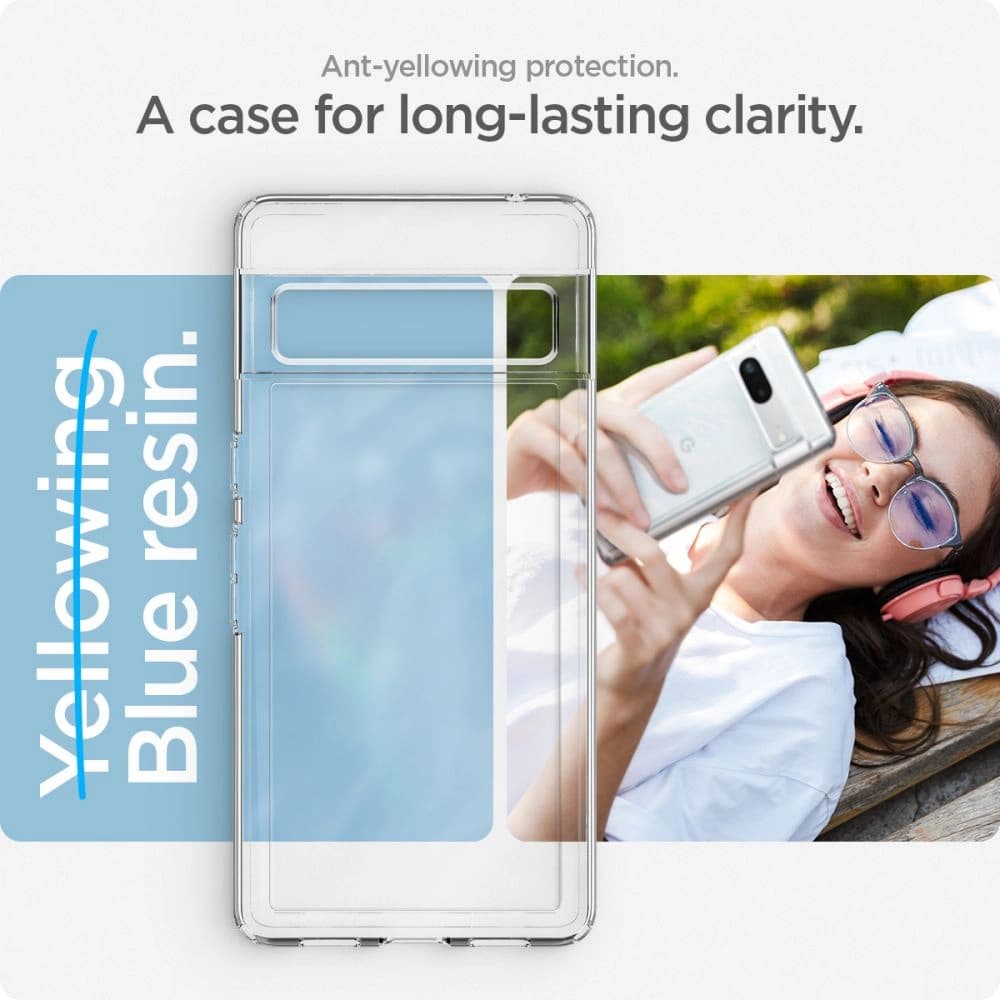 Etui Spigen Ultra Hybrid Google Pixel 7 Átlátszó - 12