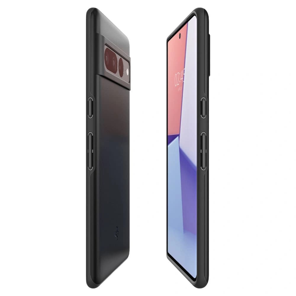 Case Spigen Thin Fit Google Pixel 7 Pro Schwarz - 7