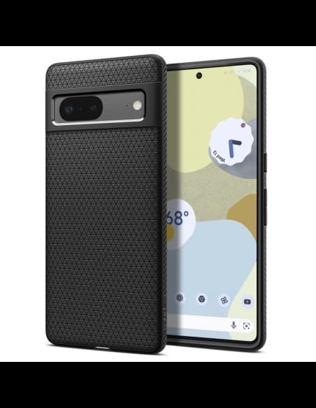 Etui Spigen Liquid Air Google Pixel 7 Matt Fekete