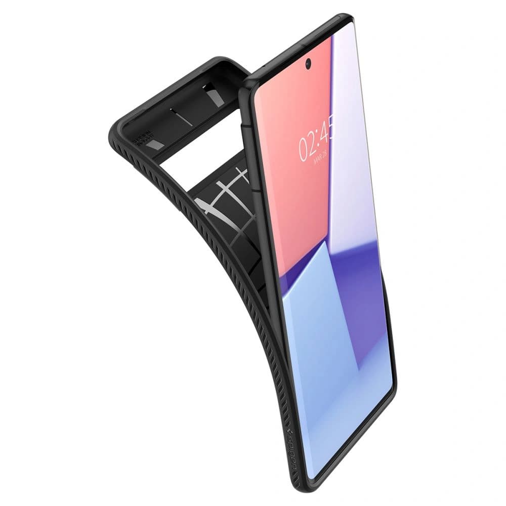 Etui Spigen Liquid Air Google Pixel 7 Matt Fekete - 6