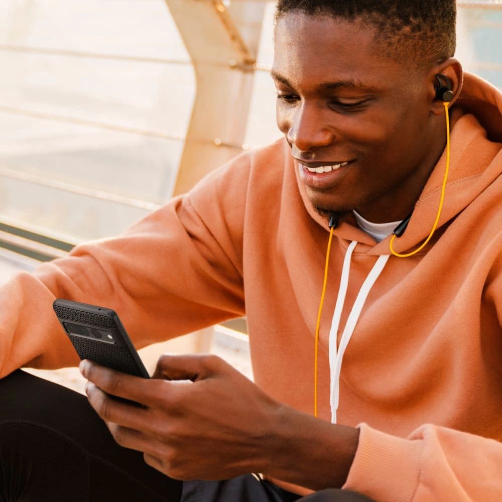 Case Spigen Liquid Air Google Pixel 7 Pro Matt Schwarz - 16