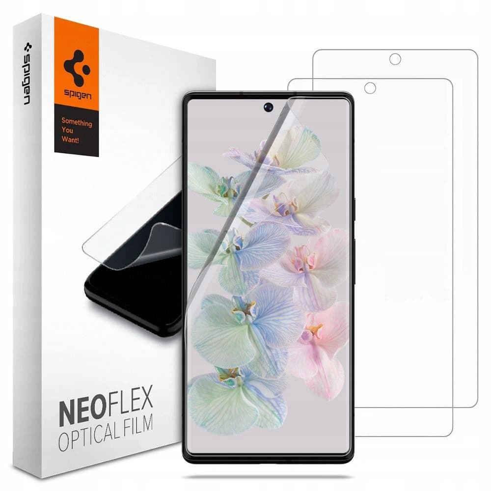 Folia Spigen Neo Flex Google Pixel 7 Pro Clear [2 PACK] - 1