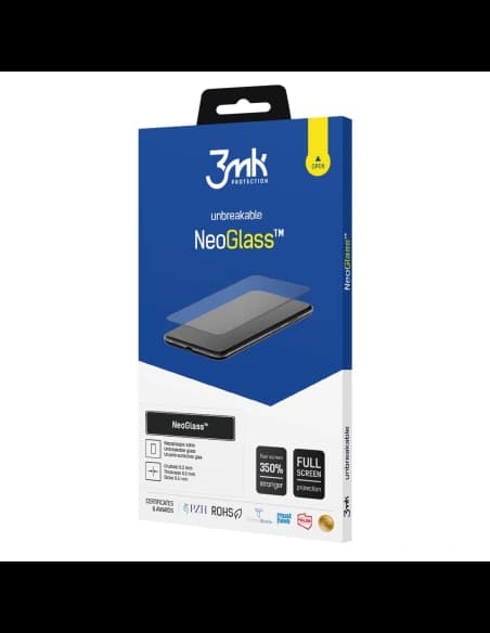 Védőüveg 3MK NeoGlass Samsung Galaxy A22 4G fekete