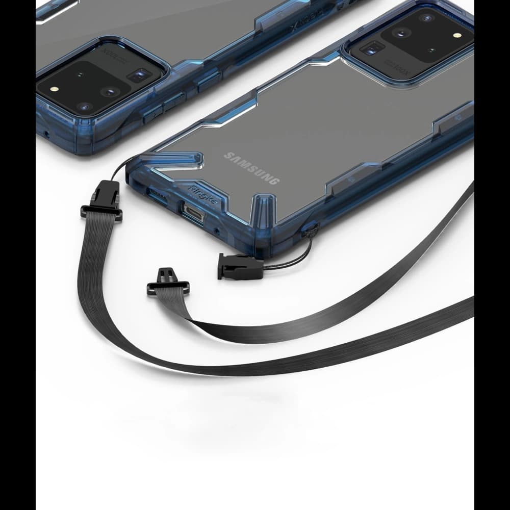 Etui Ringke Fusion-X Samsung Galaxy S20 Ultra űrkék - 5