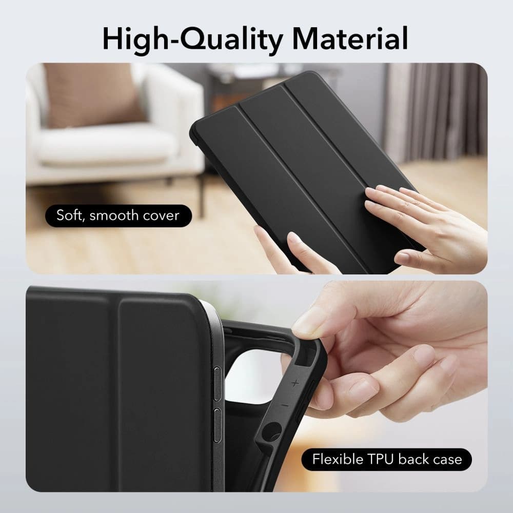 Etui ESR Rebound Pencil Apple iPad Pro 12.9 2021/2022 (5. és 6. generáció) Fekete - 4