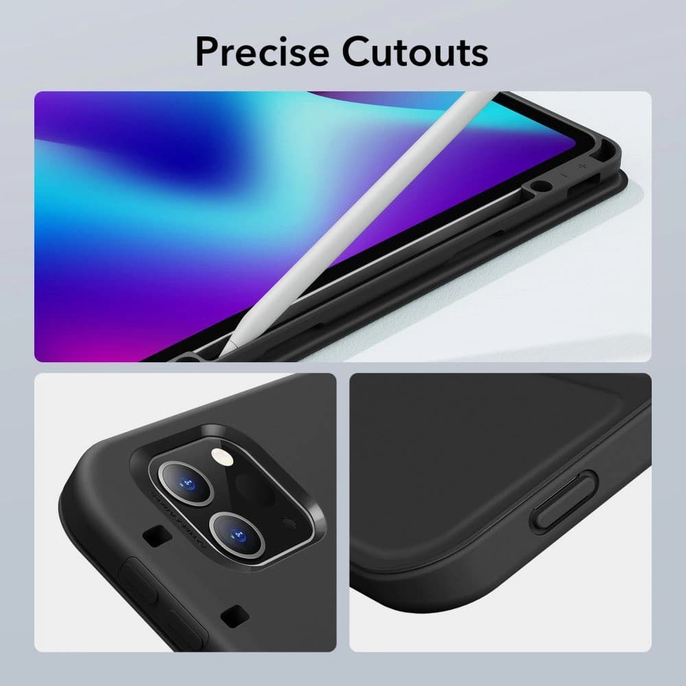 Etui ESR Rebound Pencil Apple iPad Pro 12.9 2021/2022 (5. és 6. generáció) Fekete - 7