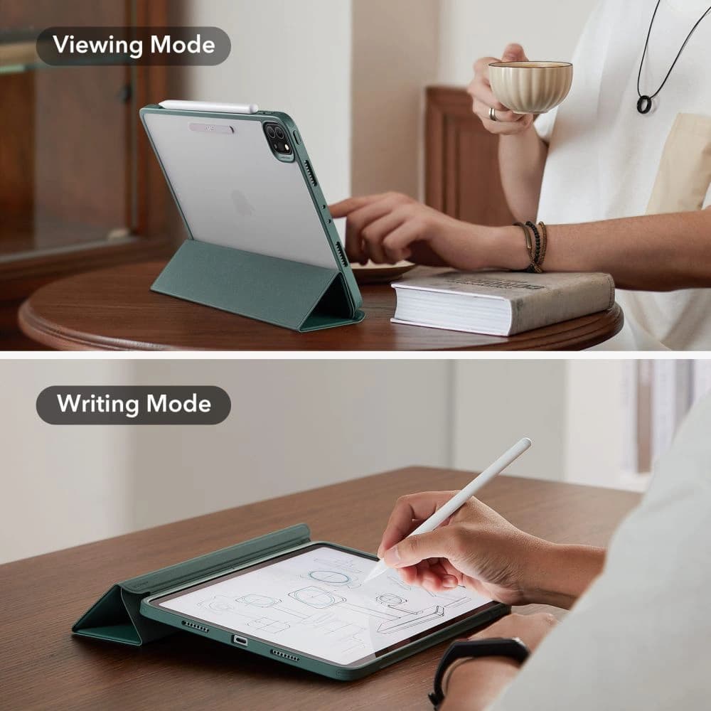 Etui ESR Ascend Hybrid Apple iPad Pro 12.9 2021/2022 (5. a 6. generace) Forest Green - 3