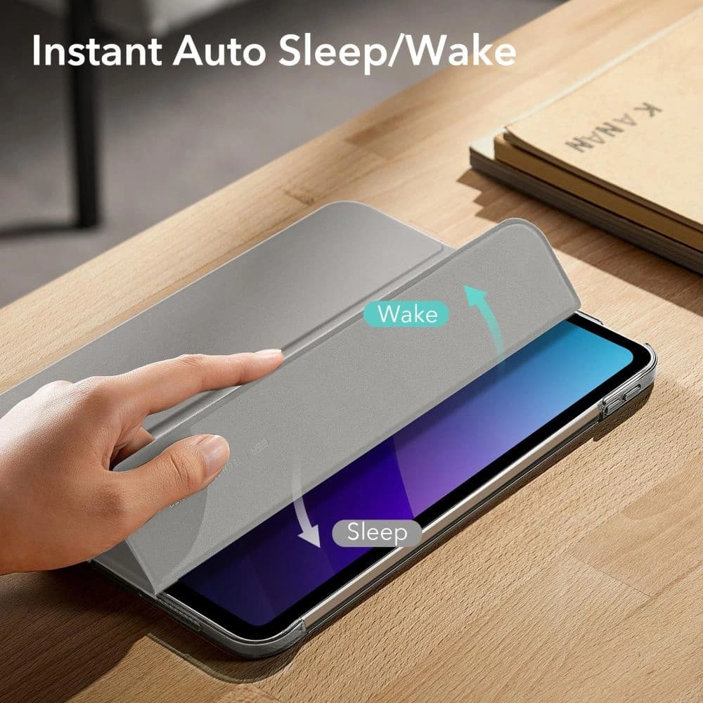 Etui ESR Ascend Trifold Apple iPad 10.9 2022 (10. generace) Šedá - 7