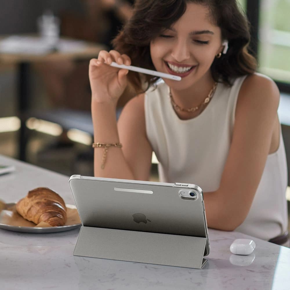 Etui ESR Ascend Trifold Apple iPad 10.9 2022 (10. generace) Šedá - 8