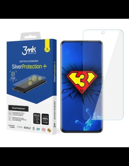 Antimikrobielle Schutzfolie 3MK Silver Protect+ Motorola Edge 2022