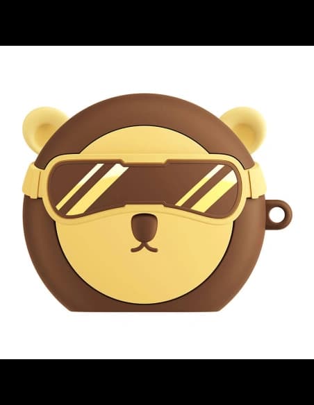 Etui Baseus pentru căști TWS M2 (maro)