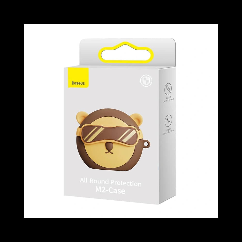 Baseus Case for earphones TWS M2 (brown) - 7