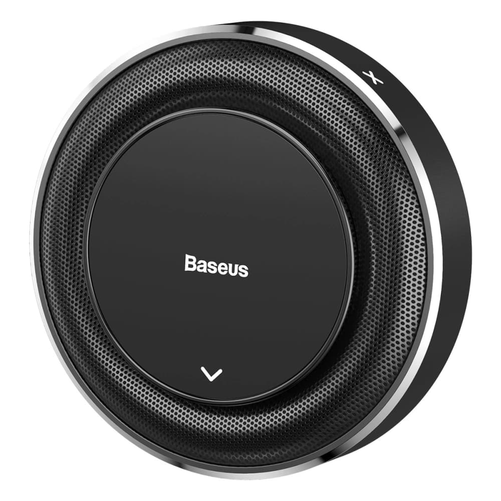 Parfum pentru mașină pentru tabloul de bord Baseus Metal (negru) - 1