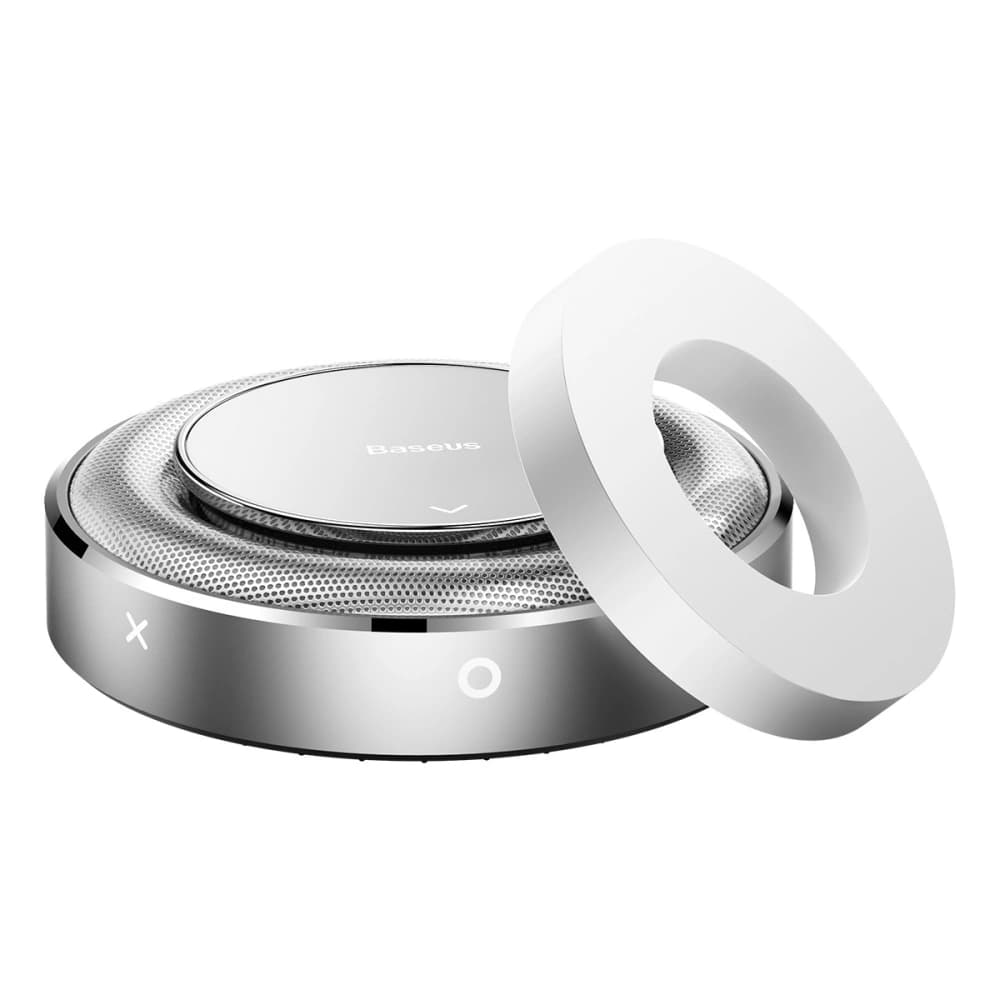 Auto-Lufterfrischer für das Armaturenbrett Baseus Metall (silber) - 5