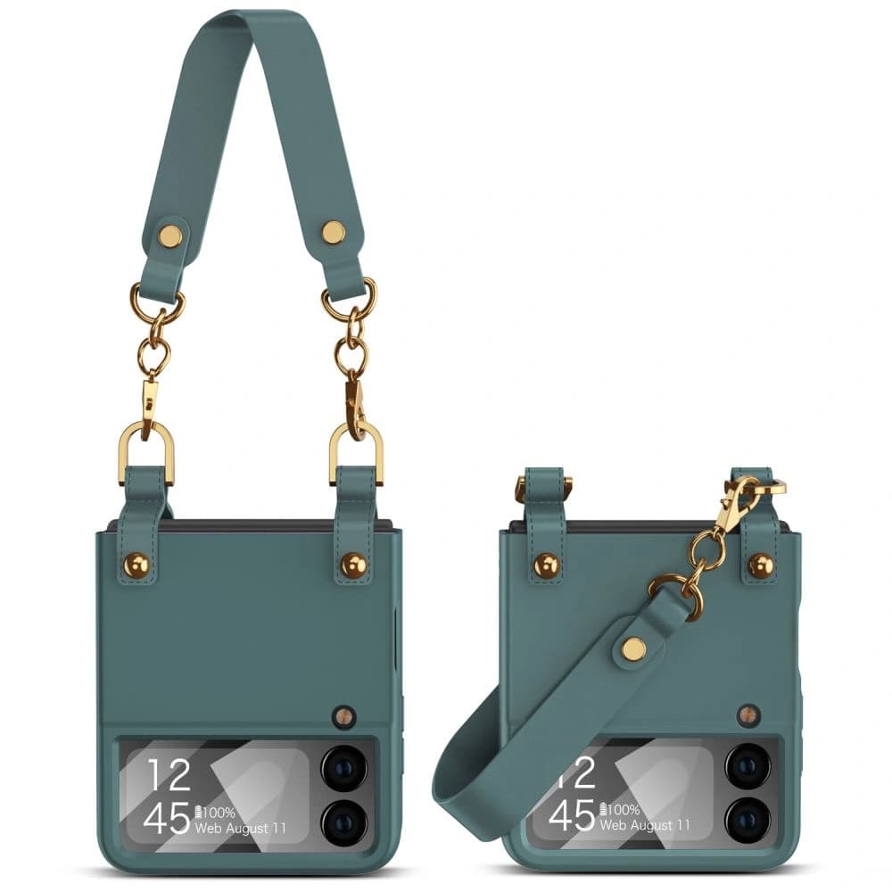 Tech-Protect Icon Chain Samsung Galaxy Z Flip 4 Green - 1