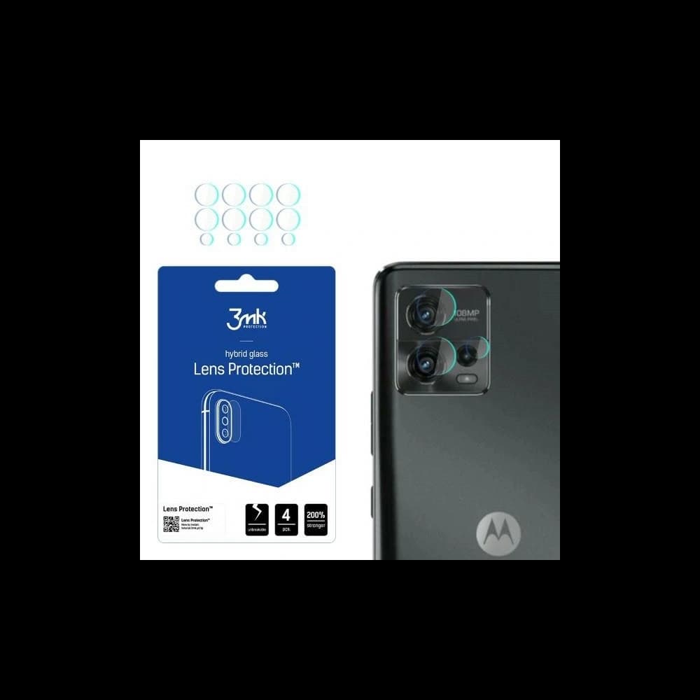 3MK Lens Protect Motorola Moto G72 [4 PACK] - 1