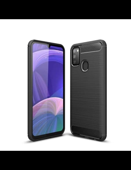 Case Tech-Protect TPUCarbon Samsung Galaxy M21 Schwarz