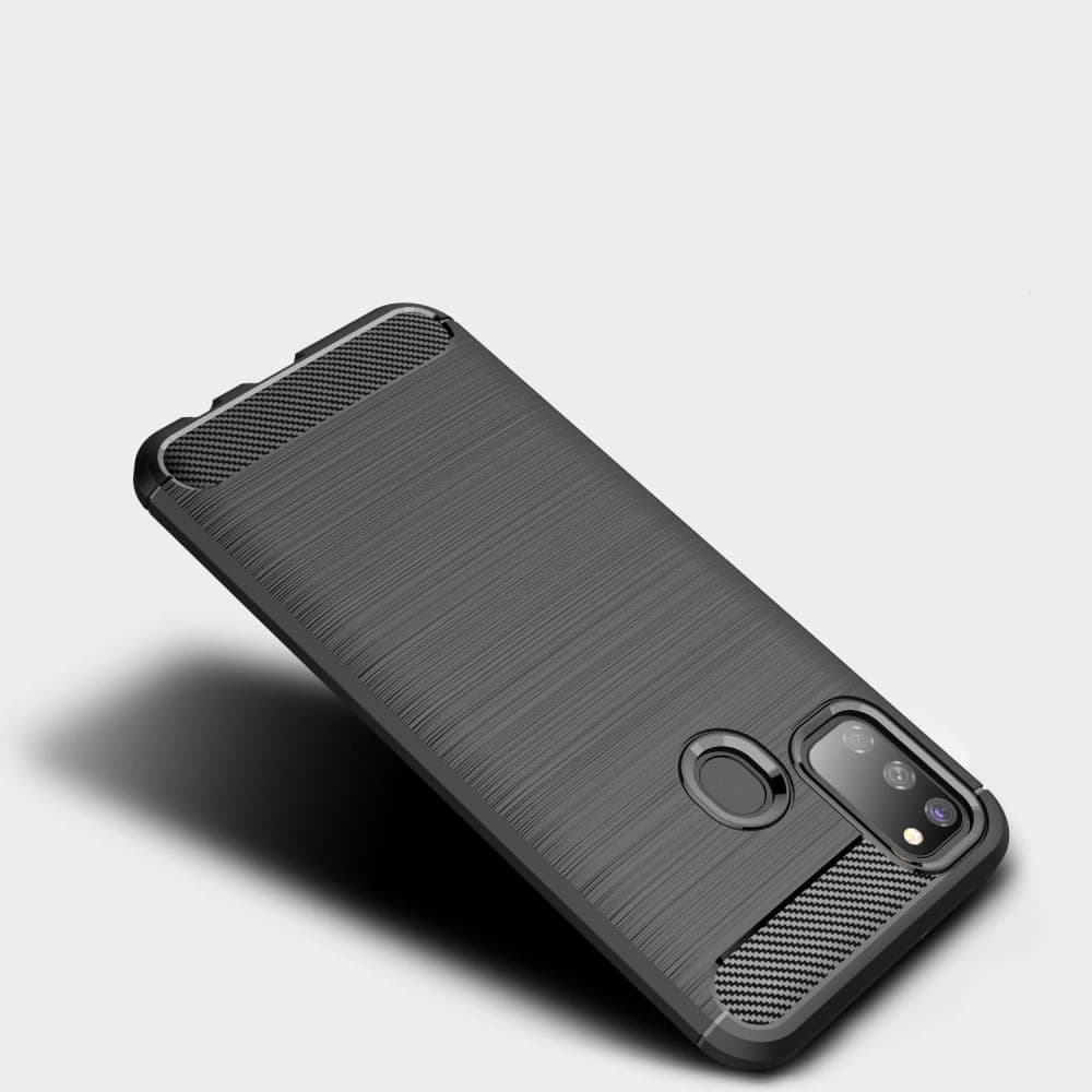 Case Tech-Protect TPUCarbon Samsung Galaxy M21 Schwarz - 2