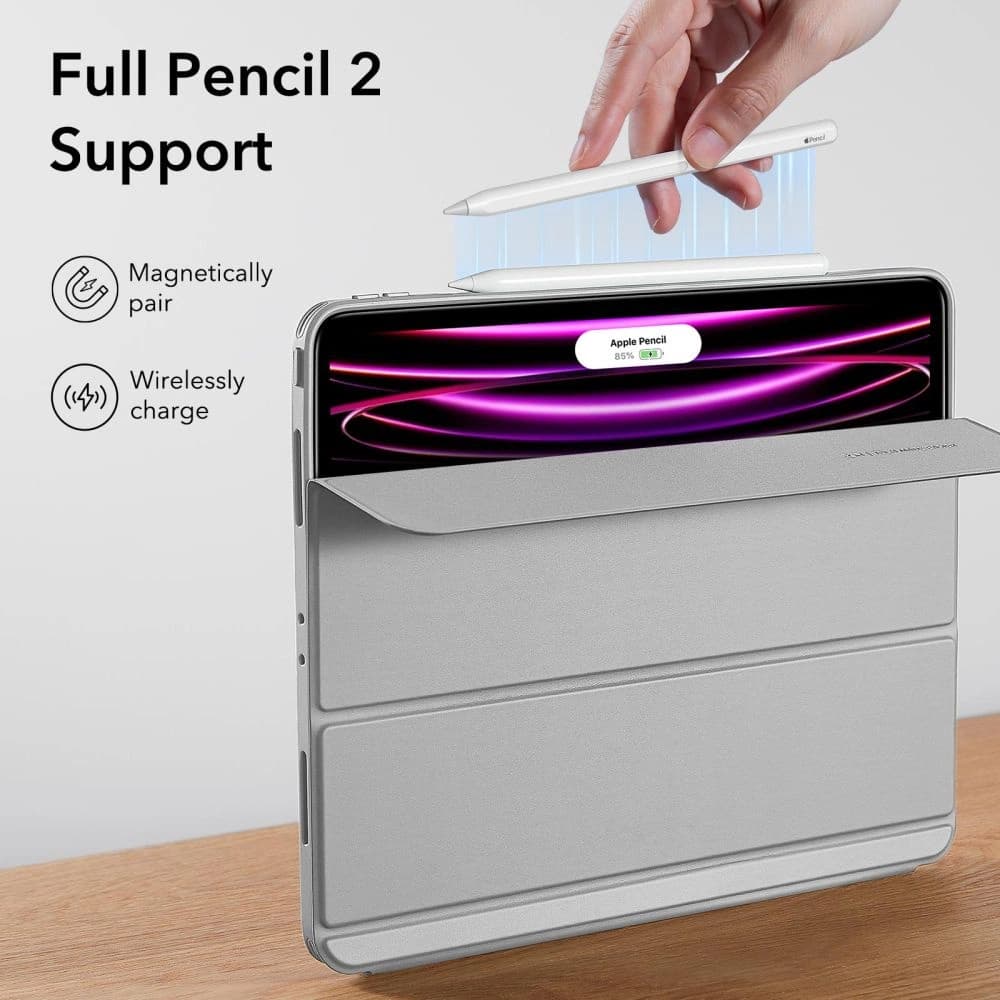 Etui ESR Ascend Hybrid Apple iPad Pro 12.9 2021/2022 (5. a 6. generace) Šedá - 3