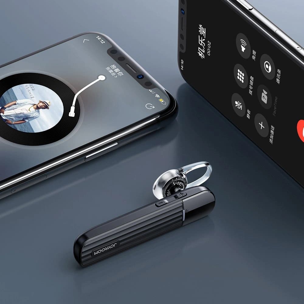 Kabelloses Headset Joyroom Bluetooth 5.0 für das Auto weiß (JR-B01) - 10