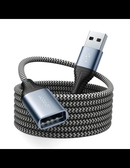 Kabel prodlužující Joyroom USB 2.0 480 Mbps 2m šedý (S-2030N13 gray)