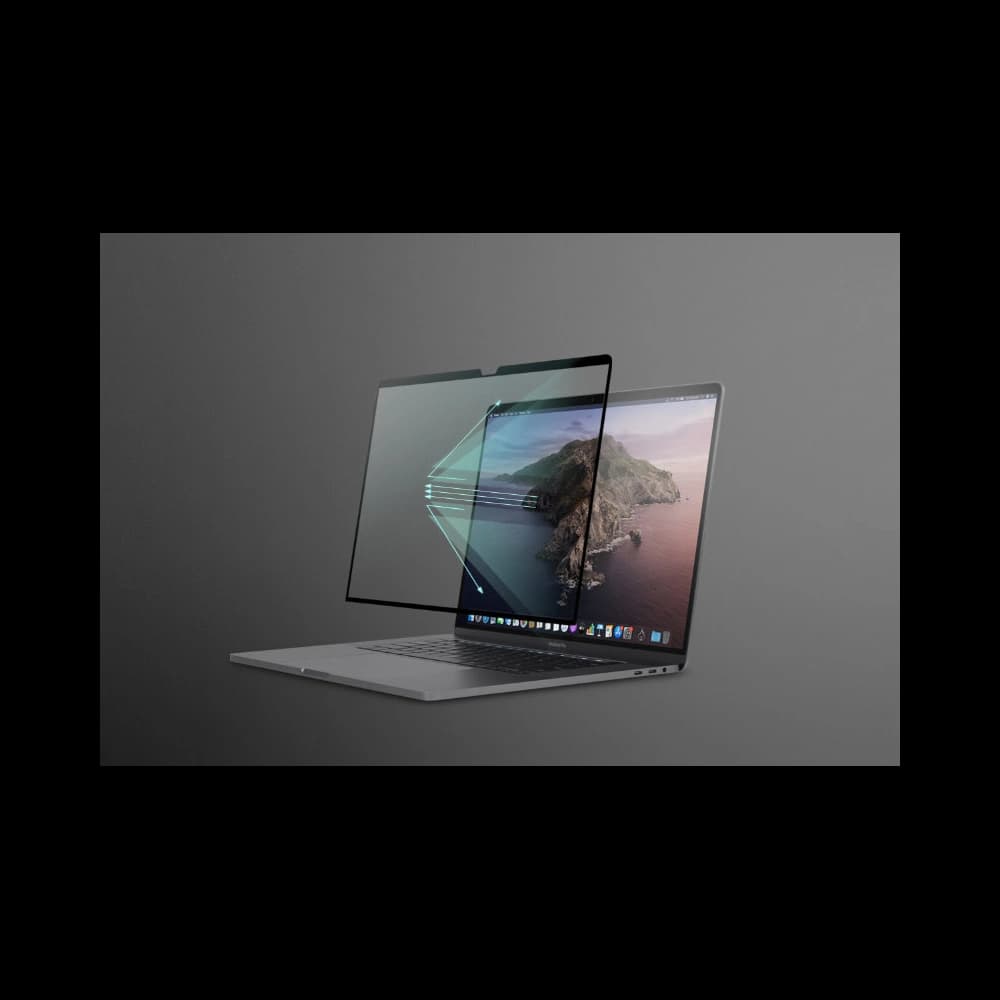 Matte Schutzfolie Moshi iVisor AG Apple MacBook Air 13.6 (M2, 2022-2023) (Schwarz/Klar/Matte) - 6