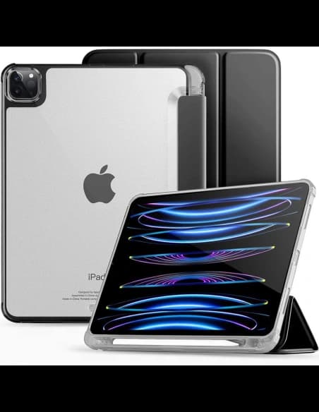 Etui Tech-Protect Sc Pen Hybrid Apple iPad Pro 12.9 2020/2021/2022 (4., 5. și 6. generație) Negru