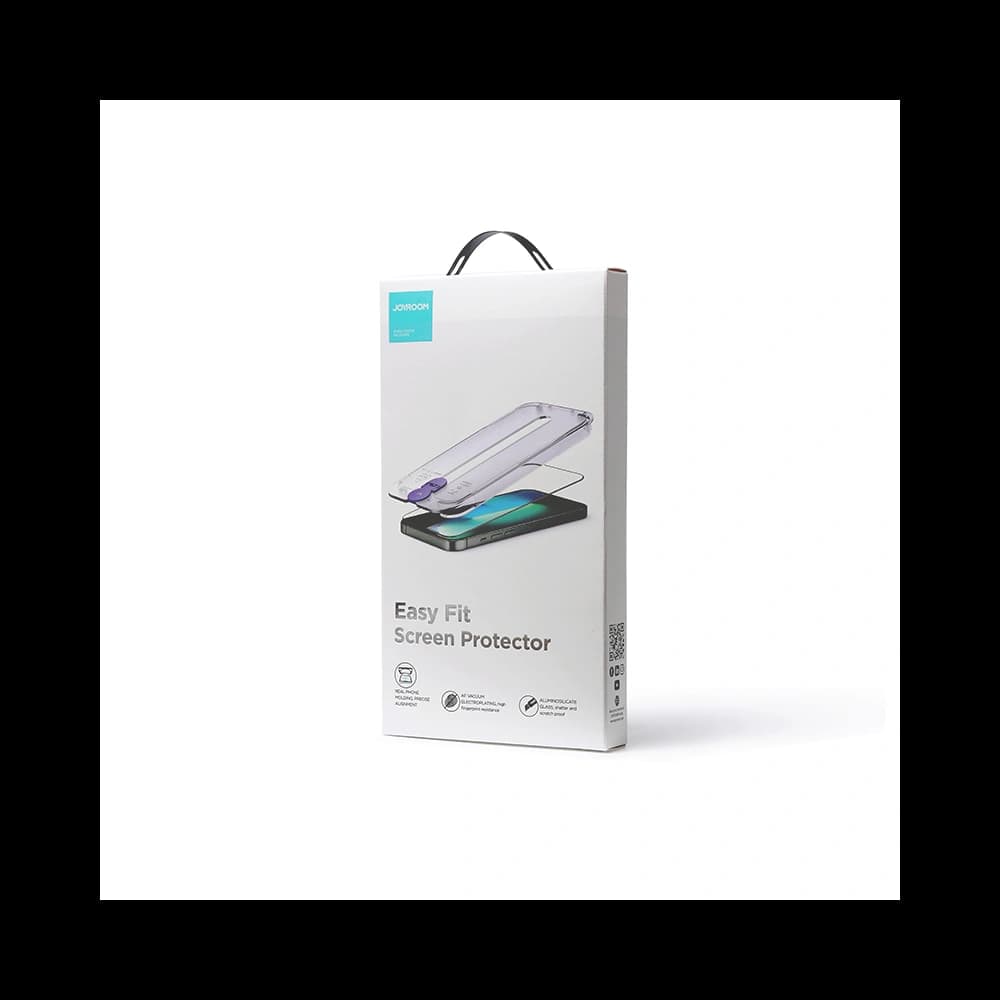 Szkło hartowane Joyroom Knight Apple iPhone 14 Pro zestaw montażowy przezroczysty (JR-H10) - 5