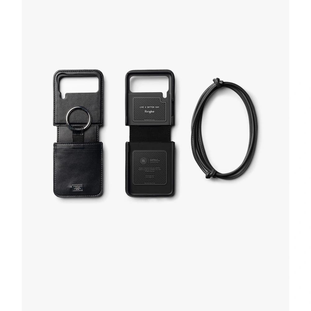 Case Ringke Signature Folio Samsung Galaxy Z Flip 4 Schwarz - 3
