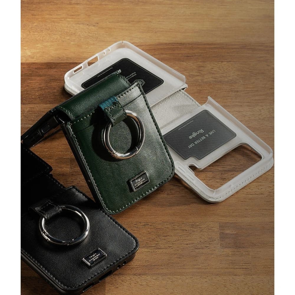 Case Ringke Signature Folio Samsung Galaxy Z Flip 4 Schwarz - 13