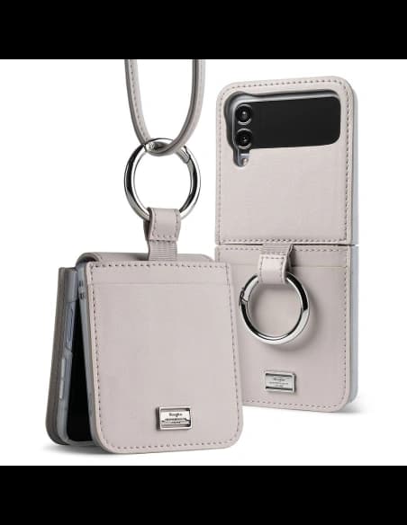 Etui Ringke Signature Folio Samsung Galaxy Z Flip 4 Dove Grey