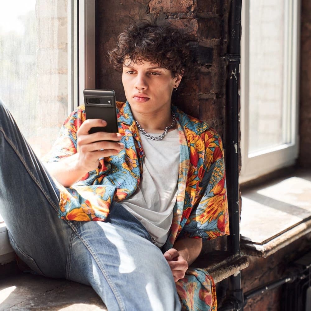 Etui Spigen Rugged Armor Google Pixel 7 Matt Fekete - 11