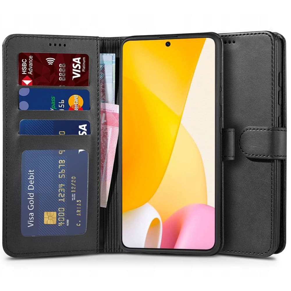 Etui Tech-Protect Wallet Xiaomi 12 Lite Fekete - 1