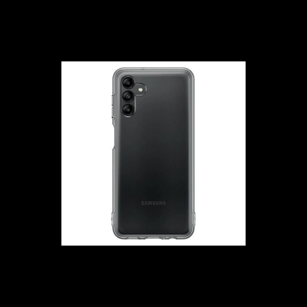 Case Samsung Galaxy A04s EF-QA047TBEGWW schwarz/black Soft Clear Cover - 1