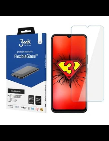 Hybriertes Glas 3MK FlexibleGlass Motorola Moto E22