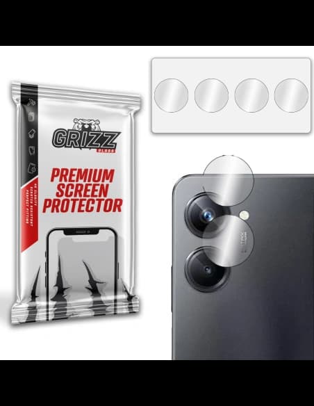 Glas für die Kamera GrizzGlass HybridGlass für Realme 10 Pro