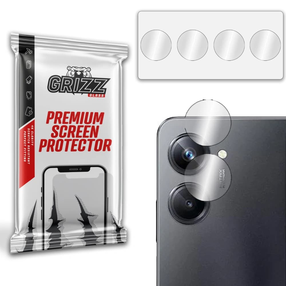 Glas für die Kamera GrizzGlass HybridGlass für Realme 10 Pro - 1