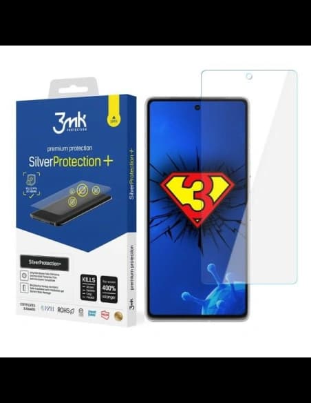 Antymikrobowa folia ochronna 3MK Silver Protect+ Google Pixel 7