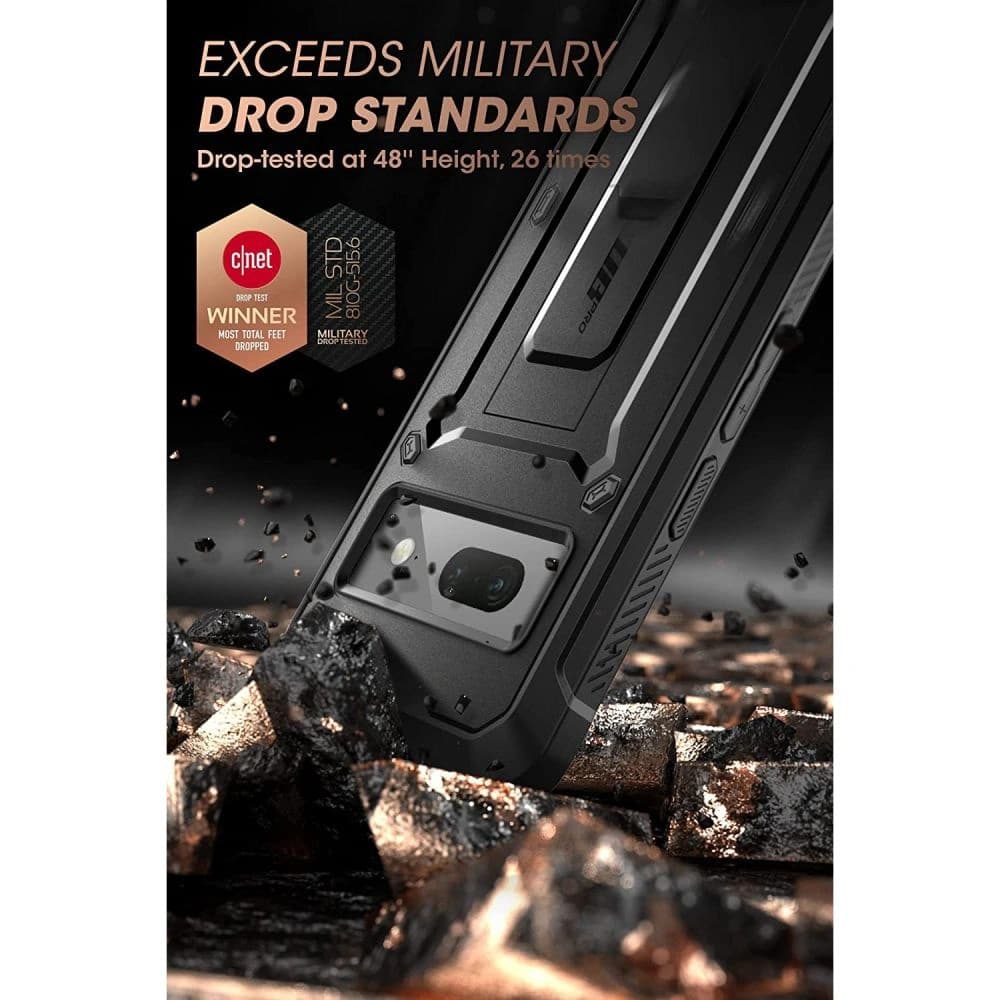 Etui Supcase Unicorn Beetle Pro Google Pixel 7 Black - 3