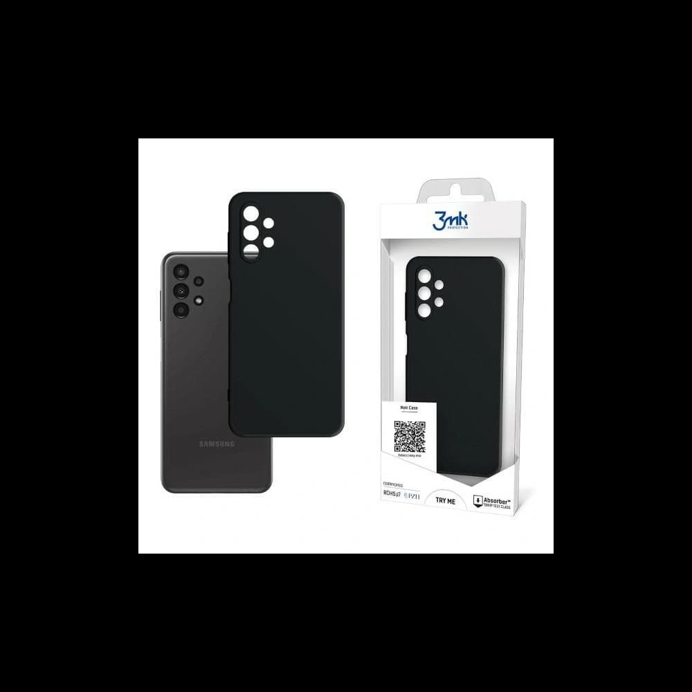 Case 3MK Matt Case Samsung Galaxy A13 4G schwarz - 1