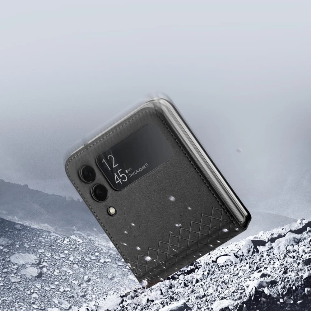 Case DuxDucis Brille Samsung Galaxy Z Flip 3 schwarz - 9