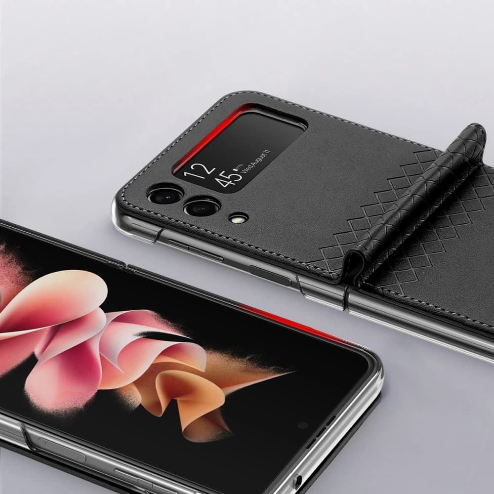 Case DuxDucis Brille Samsung Galaxy Z Flip 3 schwarz - 10