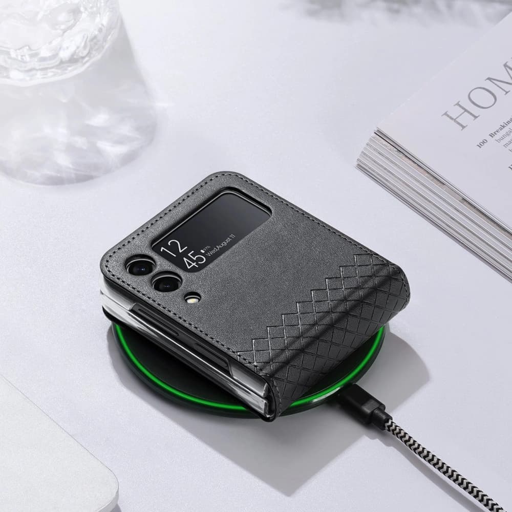 Case DuxDucis Brille Samsung Galaxy Z Flip 3 schwarz - 11