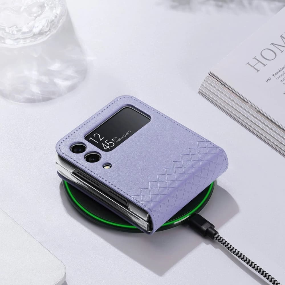 Case DuxDucis Brille Samsung Galaxy Z Flip 3 lila - 12